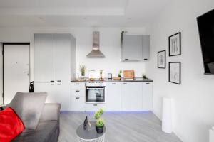 Kitchen o kitchenette sa Luxury - Jacuzzi Apartments Near Rome