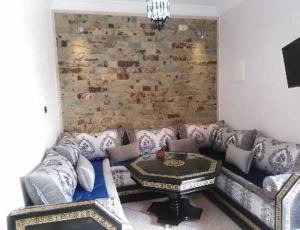 Un lugar para sentarse en Mirleft Tayought Guest House