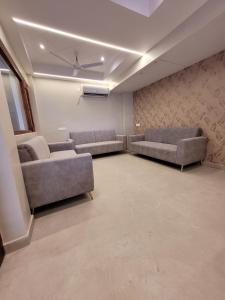 Posezení v ubytování Hotel Ananda Kashi