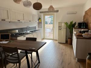 Eldhús eða eldhúskrókur á B&b Niu Susu
