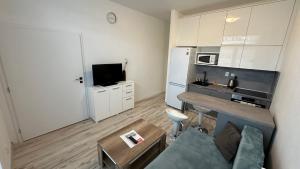 Kuchyňa alebo kuchynka v ubytovaní 1 room Apartment with balcony, Nálepkova