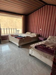 Posezení v ubytování Jordan Rum Camp