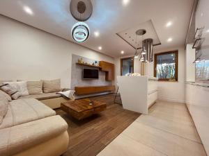 Χώρος καθιστικού στο Apartament Mecenasa