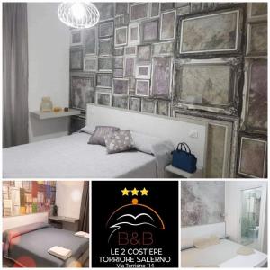 Posteľ alebo postele v izbe v ubytovaní B&B Le due costiere