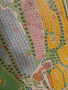 un juego de jotas en un mapa en Arnies Place Beacon Fell, en Longridge