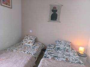 Posteľ alebo postele v izbe v ubytovaní Le Barcares bel appartement 62m2 -2 chambres