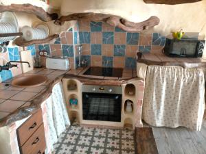 A kitchen or kitchenette at Casa Rural tía Salomé