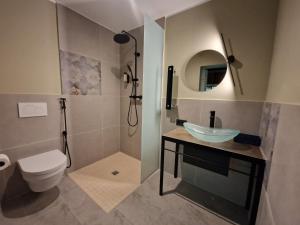 Koupelna v ubytování Hotel Wehra