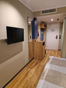 TV a/nebo společenská místnost v ubytování Hotel Wehra