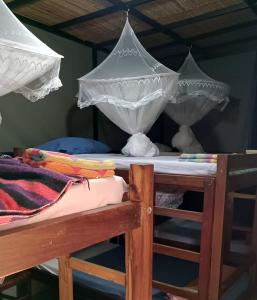 Voodi või voodid majutusasutuse Ruby - Casa de Hospedes - Backpackers toas