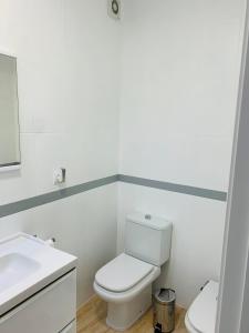 Koupelna v ubytování Apartamento Las Minas