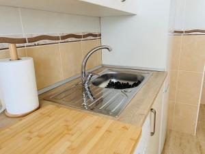 Kuchyň nebo kuchyňský kout v ubytování Apartamento Las Minas