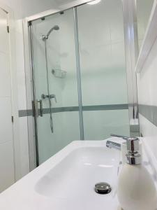 Koupelna v ubytování Apartamento Las Minas