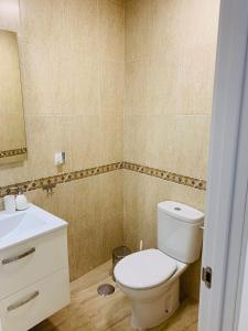 Koupelna v ubytování Apartamento Las Minas