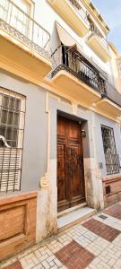 Bygningen som lejligheden ligger i