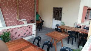 Istumisnurk majutusasutuses Ruby - Casa de Hospedes - Backpackers