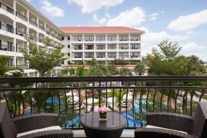 Balkón nebo terasa v ubytování Courtyard by Marriott Siem Reap Resort