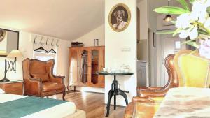 Posezení v ubytování Refresh Boutique Apartments