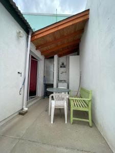 En terrasse eller udendørsområde på La casita de sol