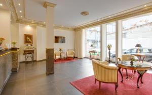 Posezení v ubytování Akzent Hotel Am Goldenen Strauss
