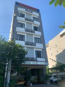 Budova, kde se aparthotel nachází