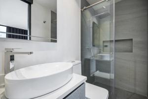 Koupelna v ubytování Apartamentos HOUSY Laureles