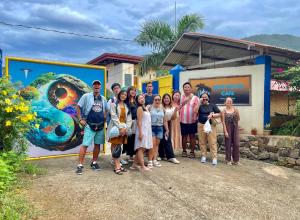 Tetamu yang menginap di Blue Moon Guesthouse