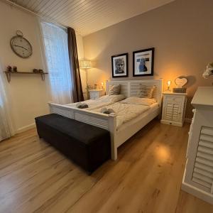 Postel nebo postele na pokoji v ubytování "the One"