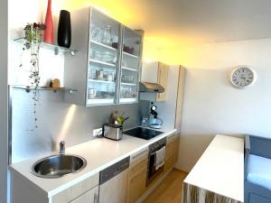 Кухня или кухненски бокс в homy UrbanLiving in Dornbirn