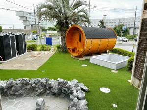 Giardino di ヴィラ砂時計九十九里超豪華大型貸切別荘寝室五つペット可サウナ本格カラオケグランドピアノ麻雀