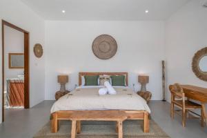 Letto o letti in una camera di CASA BIARI : Tropical Vibes - 3 min from beach