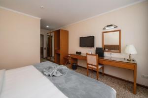 TV a/nebo společenská místnost v ubytování Jannat Resort
