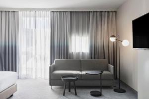 Televisyen dan/atau pusat hiburan di Courtyard by Marriott Basel