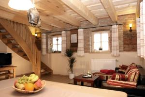 Khu vực ghế ngồi tại Apartment Sammerhof