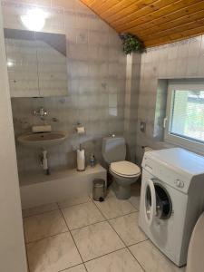 Kúpeľňa v ubytovaní Apartmány Nad Rybníkem