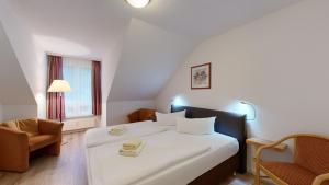 Posezení v ubytování Apartmenthaus Binzer Sterne Haus 1