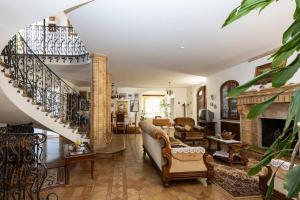 Posezení v ubytování B&B Villa Dei Desideri