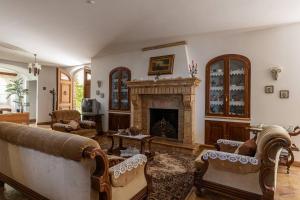 Posezení v ubytování B&B Villa Dei Desideri