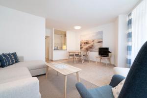 Istumisnurk majutusasutuses Grömitz-Center Whg 318