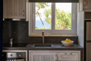 A kitchen or kitchenette at Bella Vista Ereikousa
