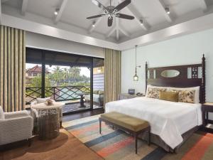ITC Grand Goa, a Luxury Collection Resort & Spa, Goa客房内的一张或多张床位