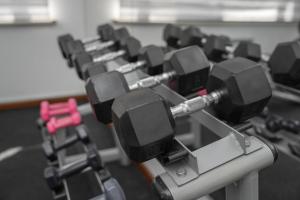 Fitness centrum a/nebo fitness zařízení v ubytování Jannat Resort