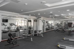Fitness centrum a/nebo fitness zařízení v ubytování Jannat Resort