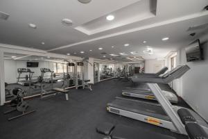 Fitness centrum a/nebo fitness zařízení v ubytování Jannat Resort