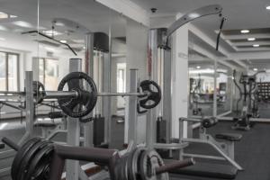 Fitness centrum a/nebo fitness zařízení v ubytování Jannat Resort
