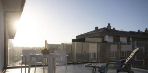 Balkón nebo terasa v ubytování Hotel La Ruta