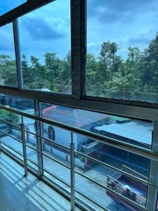 Hotel Siddarth Palace的阳台或露台