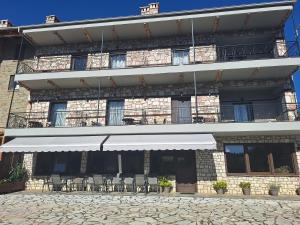 Budova, kde se aparthotel nachází