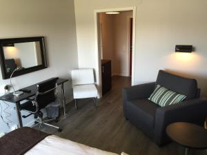 Posezení v ubytování Hotell Smedjan