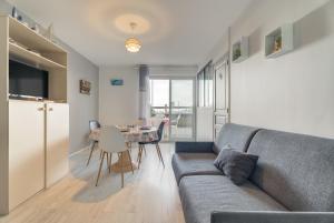 Posezení v ubytování Appartement vue Mer